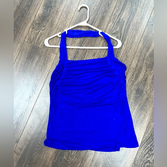Women’s Blue Top, tank top, halter top, royal blue, size XL - Picture 2 of 6